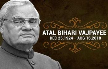 Demise of Former Prime Minister Atal Bihari Vajpayee