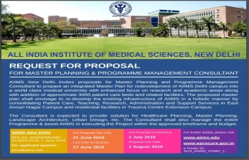 RFP No. AIIMS/PMU/MP-01/2019-20