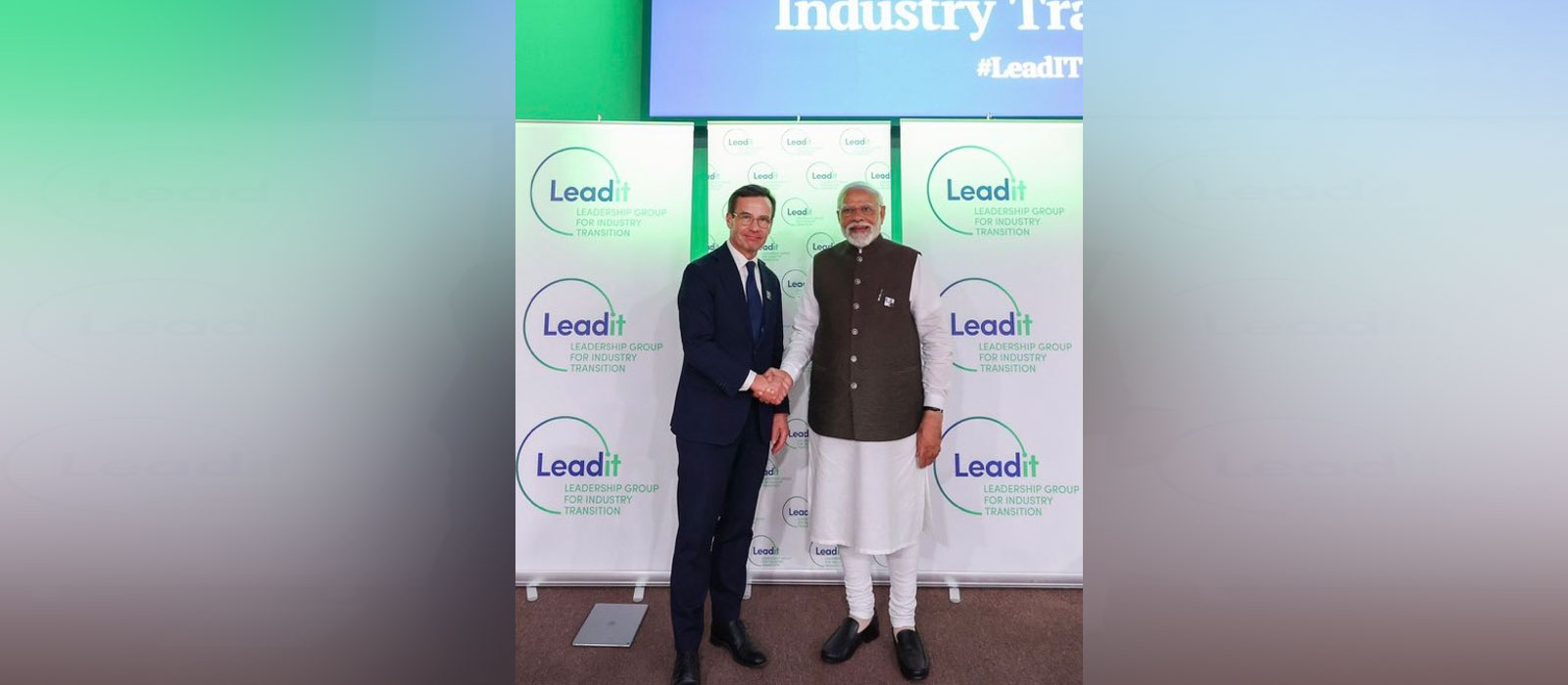 PM Modi with PM Kristersson, Launch of Lead IT 2.0