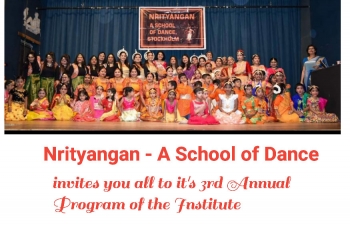 3rd Annual Program - Nrityangan A School of Dance 